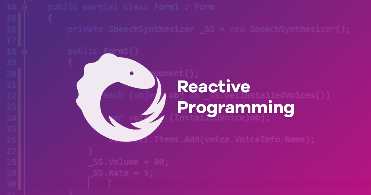 Reactive Programming: Why should you care?
